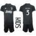 Günstige Juventus Gleison Bremer #3 Babykleidung 3rd Fussballtrikot Kinder 2023-24 Kurzarm (+ kurze hosen)